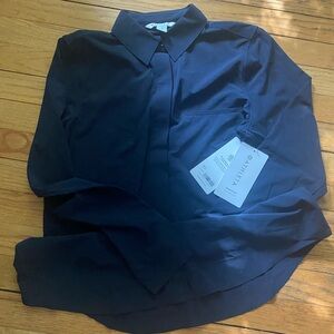 Athleta Urbanite Top - Long Sleeve - navy - NWT